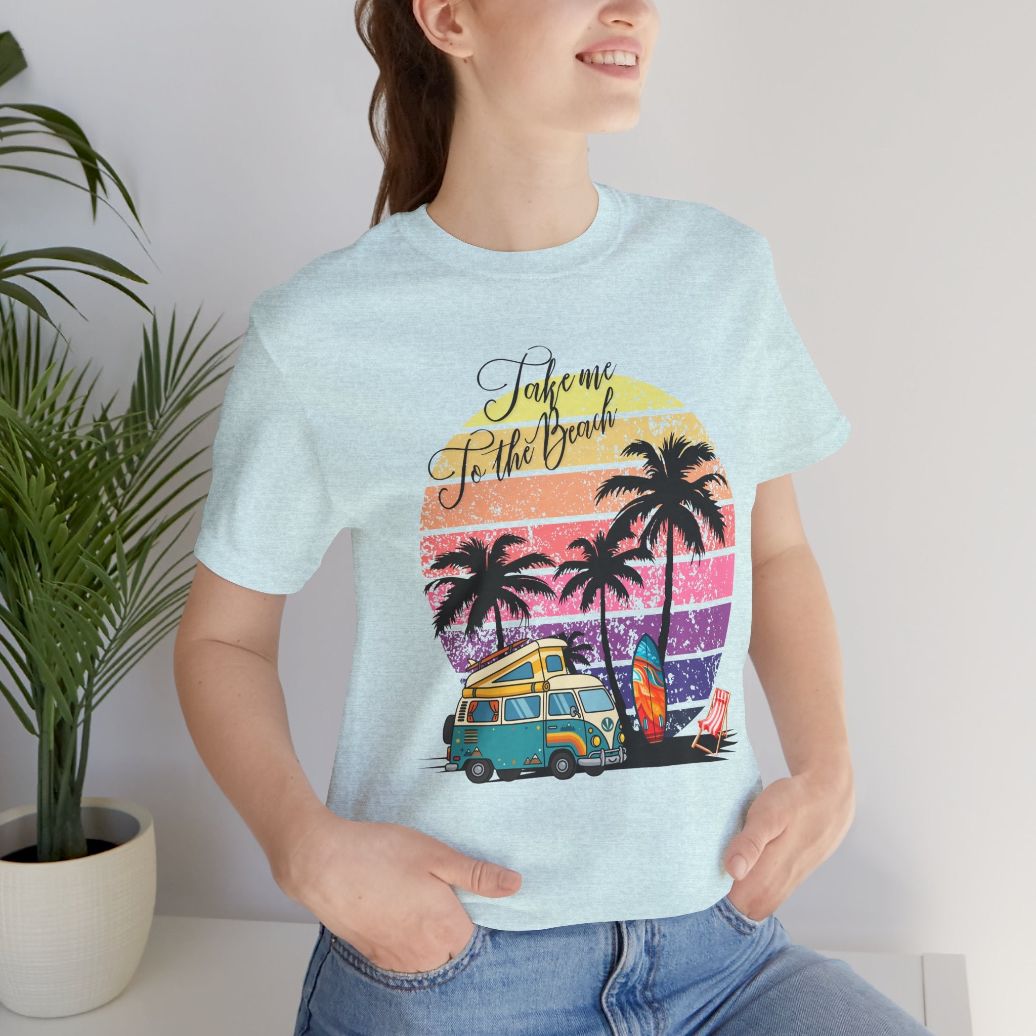 Take Me to the Beach T-Shirt — Casual Beach Vibes Tee