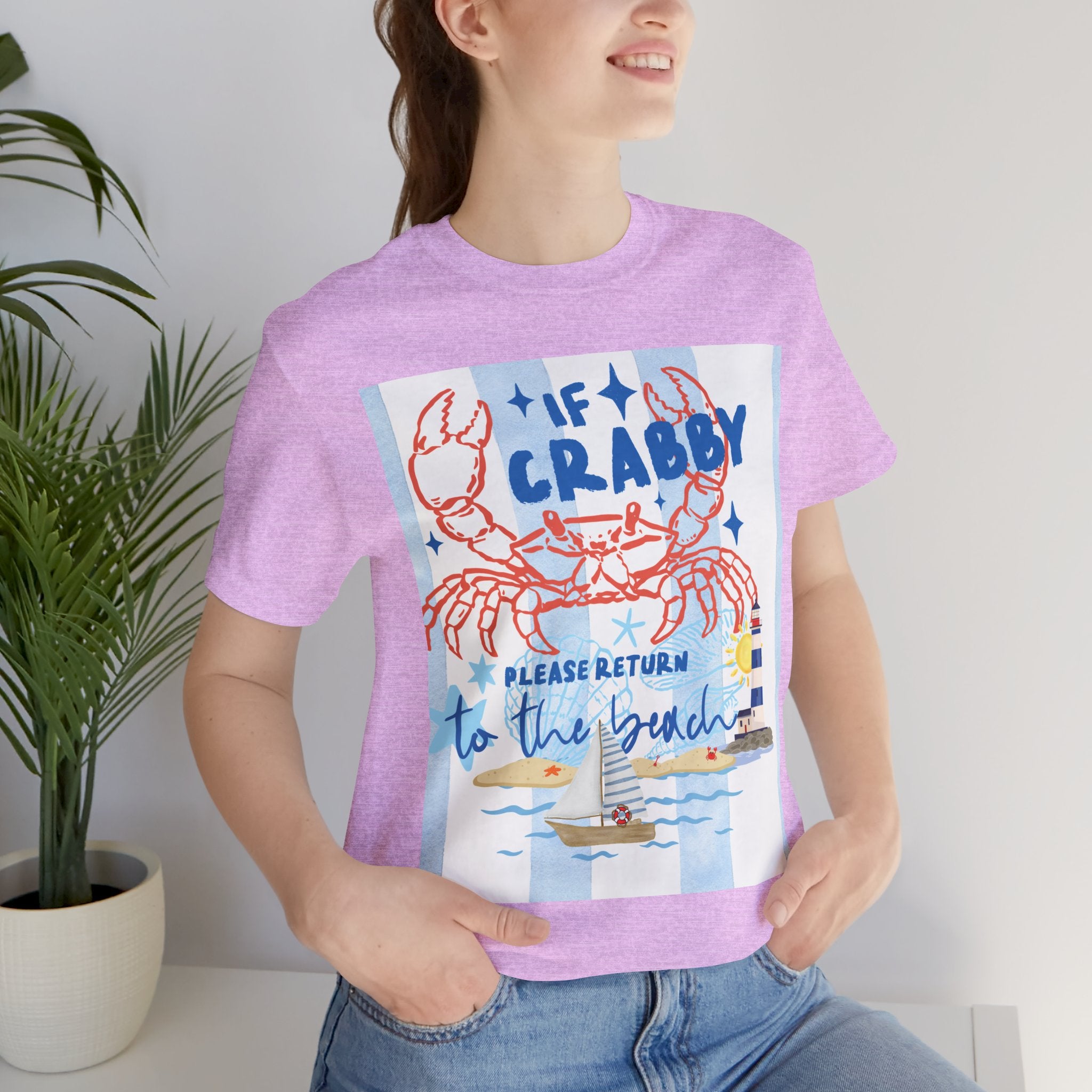 If Crabby Please Return to the Beach T-Shirt