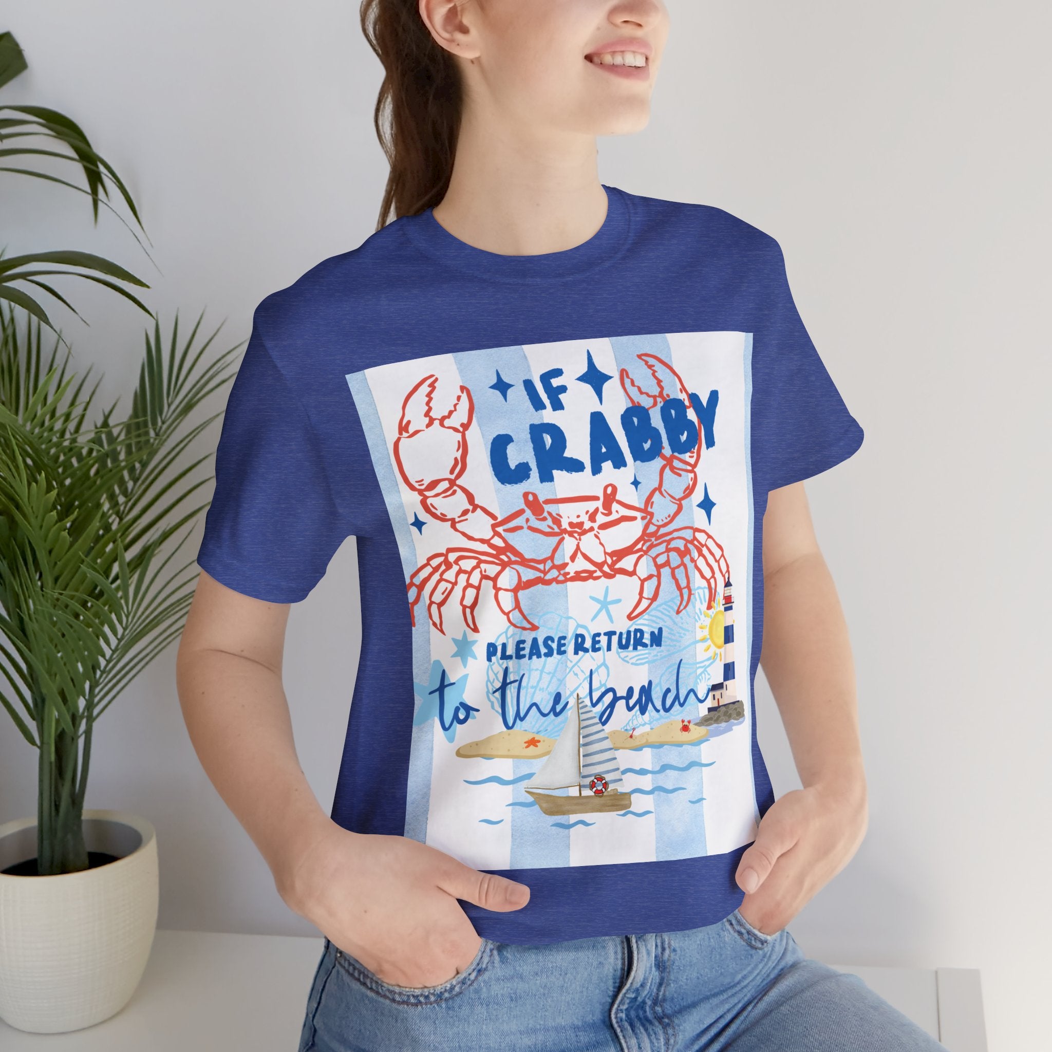 If Crabby Please Return to the Beach T-Shirt