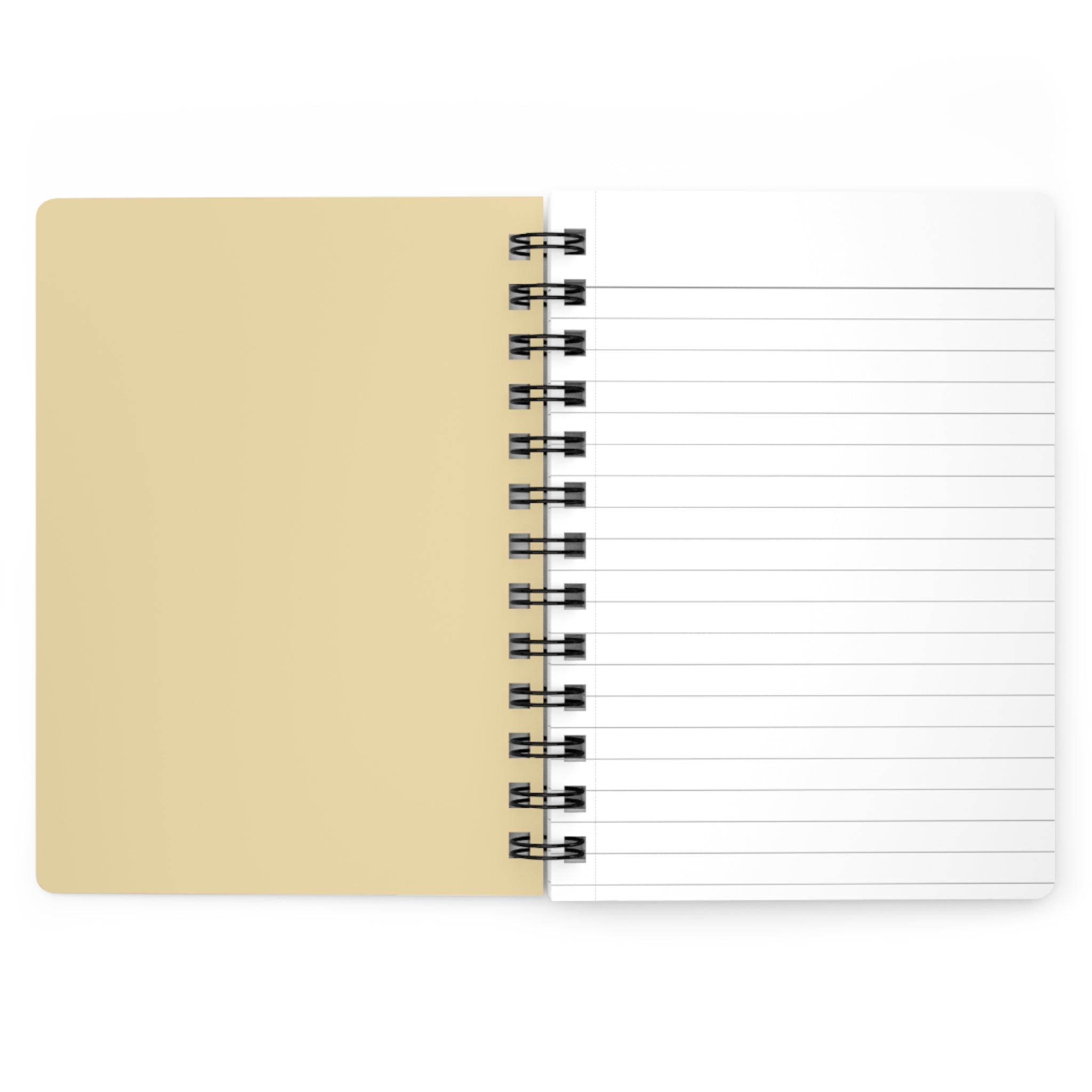 Spiral Journal — Pastel Blue Bow Plaid Notebook ("Journal")
