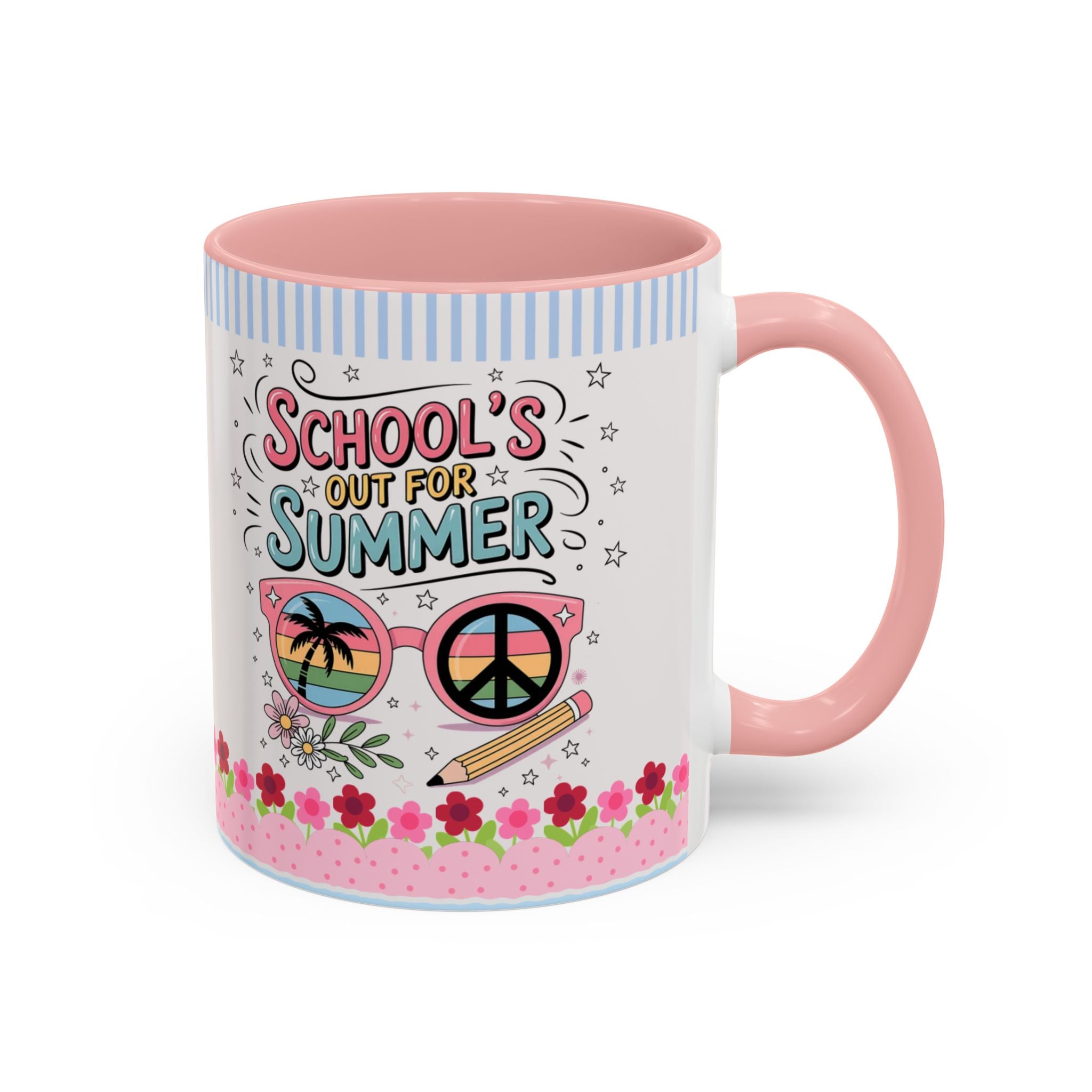 School Is Out for Summer Accent Coffee Mug — 11/15 oz