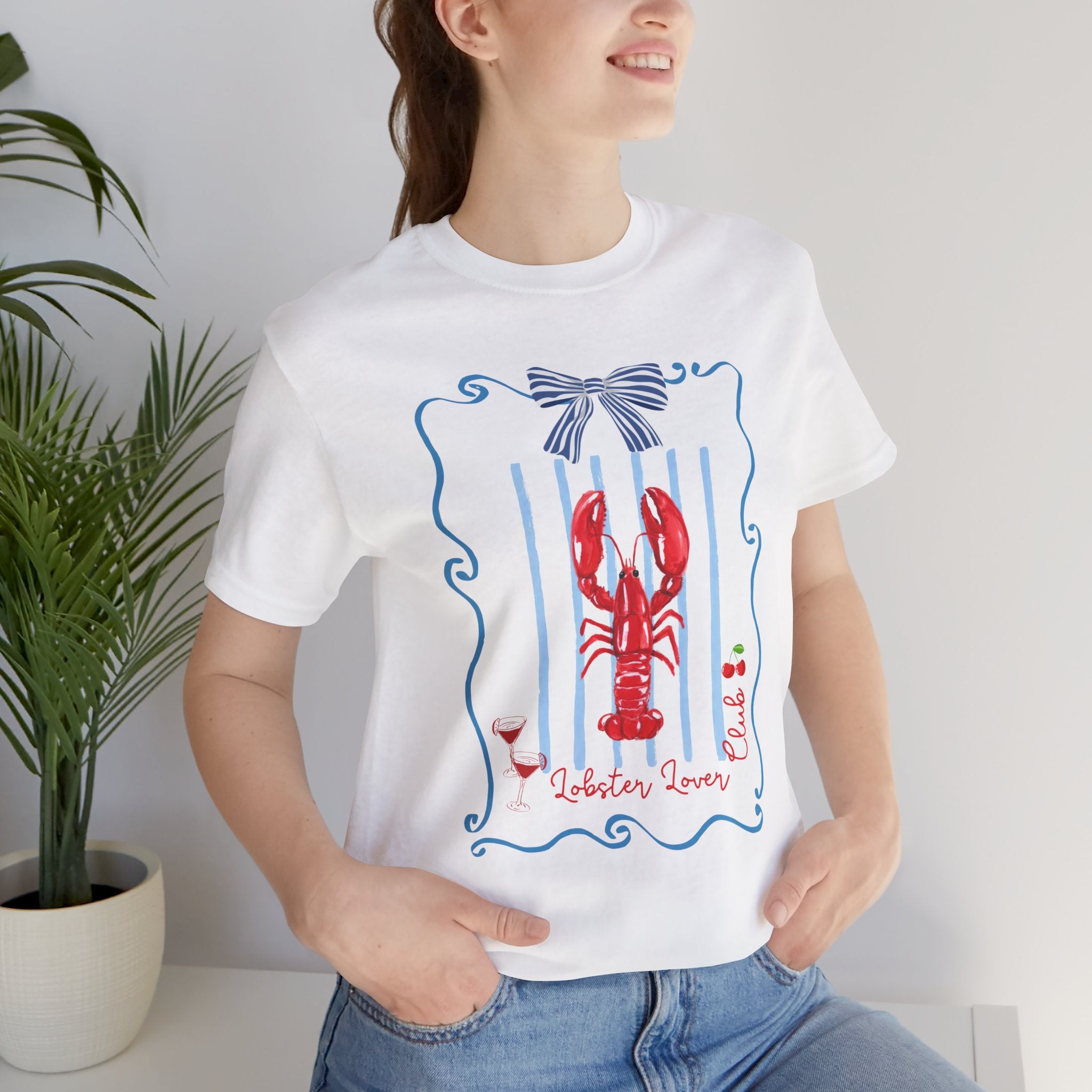 Lobster Club Tee — Casual Short-Sleeve Shirt for Seafood Lovers