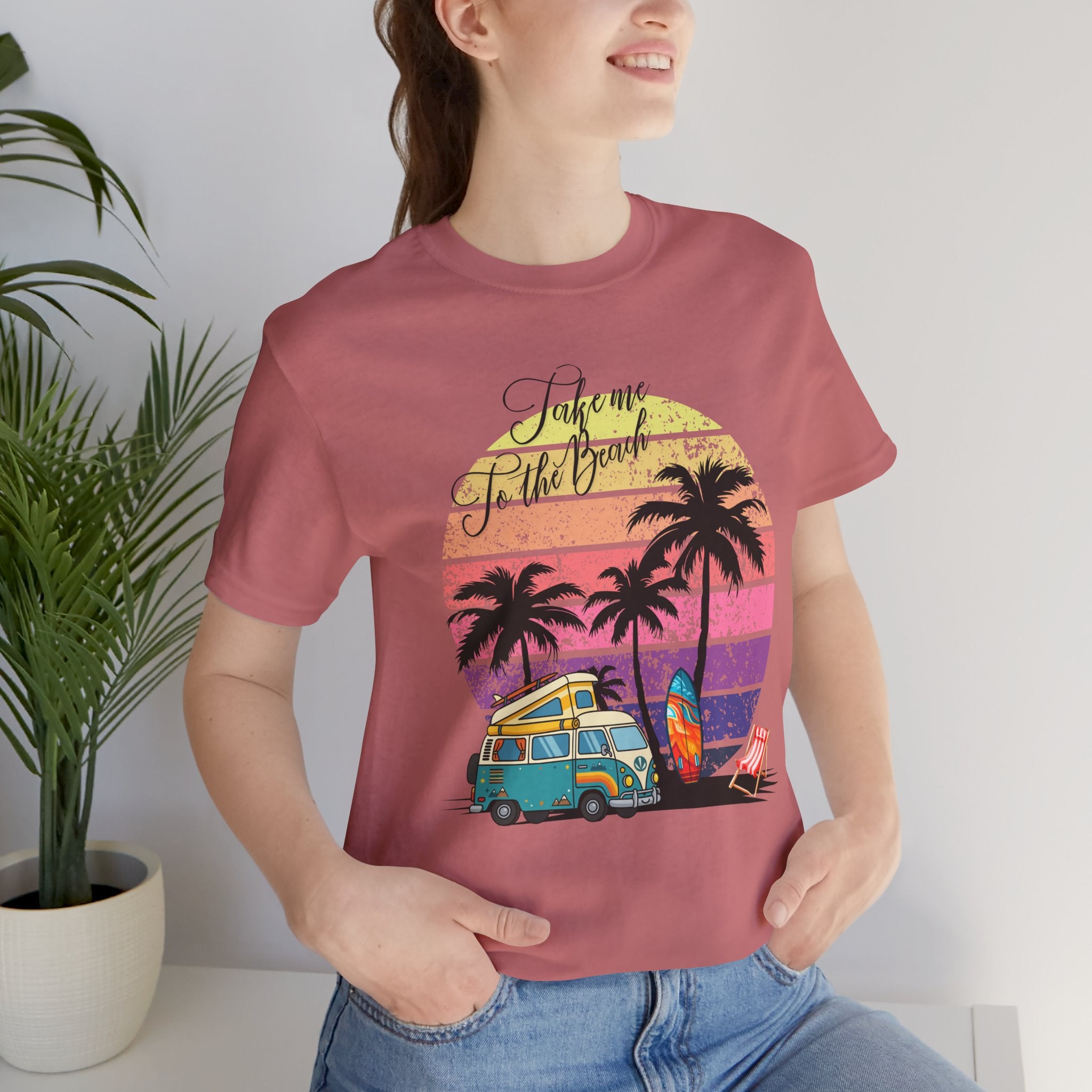 Take Me to the Beach T-Shirt — Casual Beach Vibes Tee