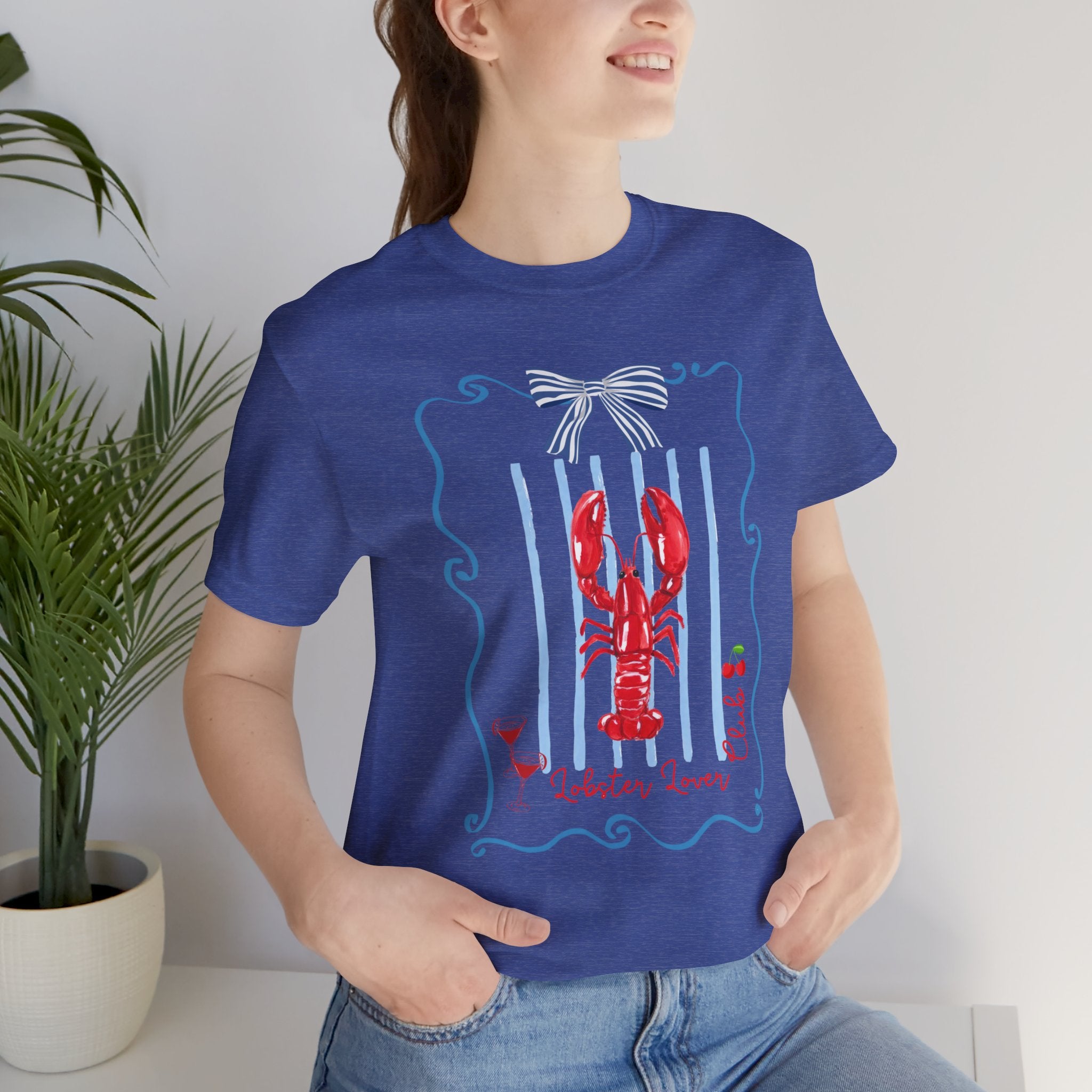 Lobster Club Tee — Casual Short-Sleeve Shirt for Seafood Lovers