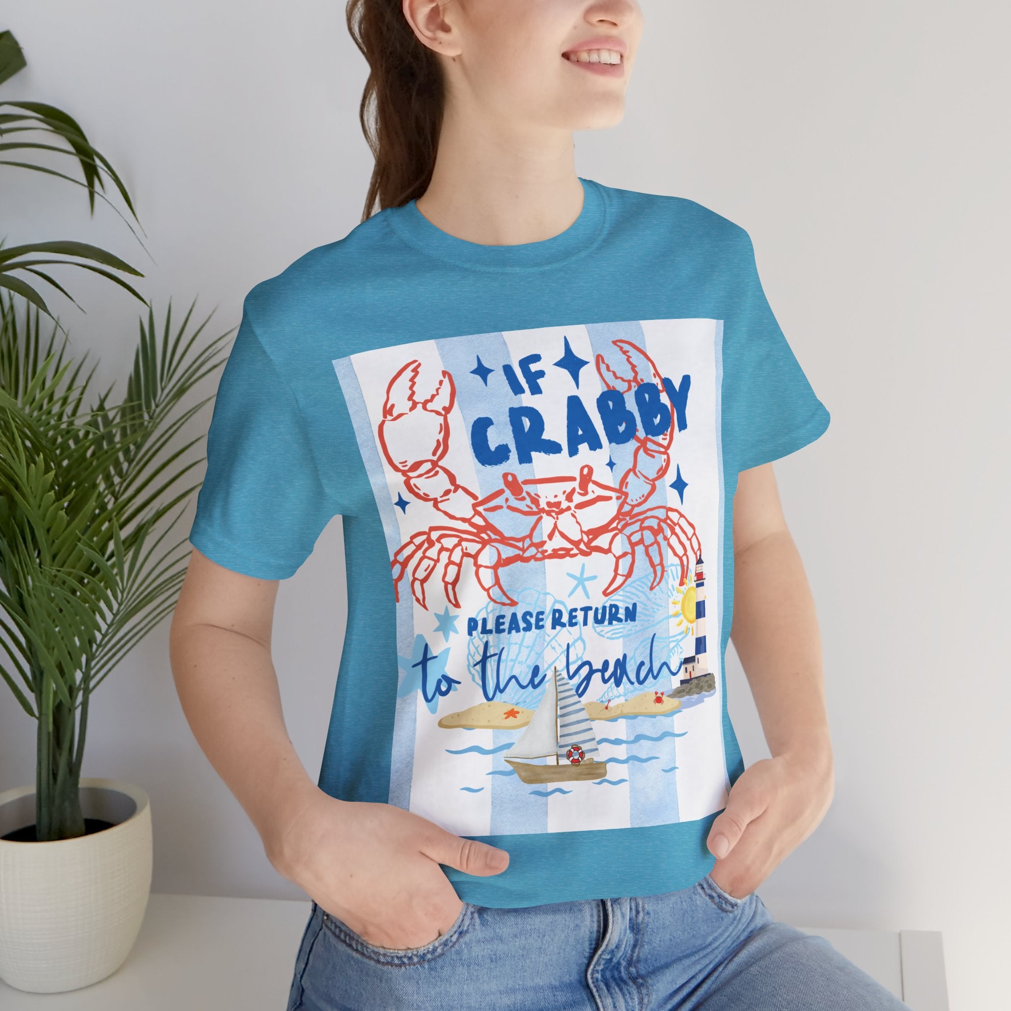 If Crabby Please Return to the Beach T-Shirt