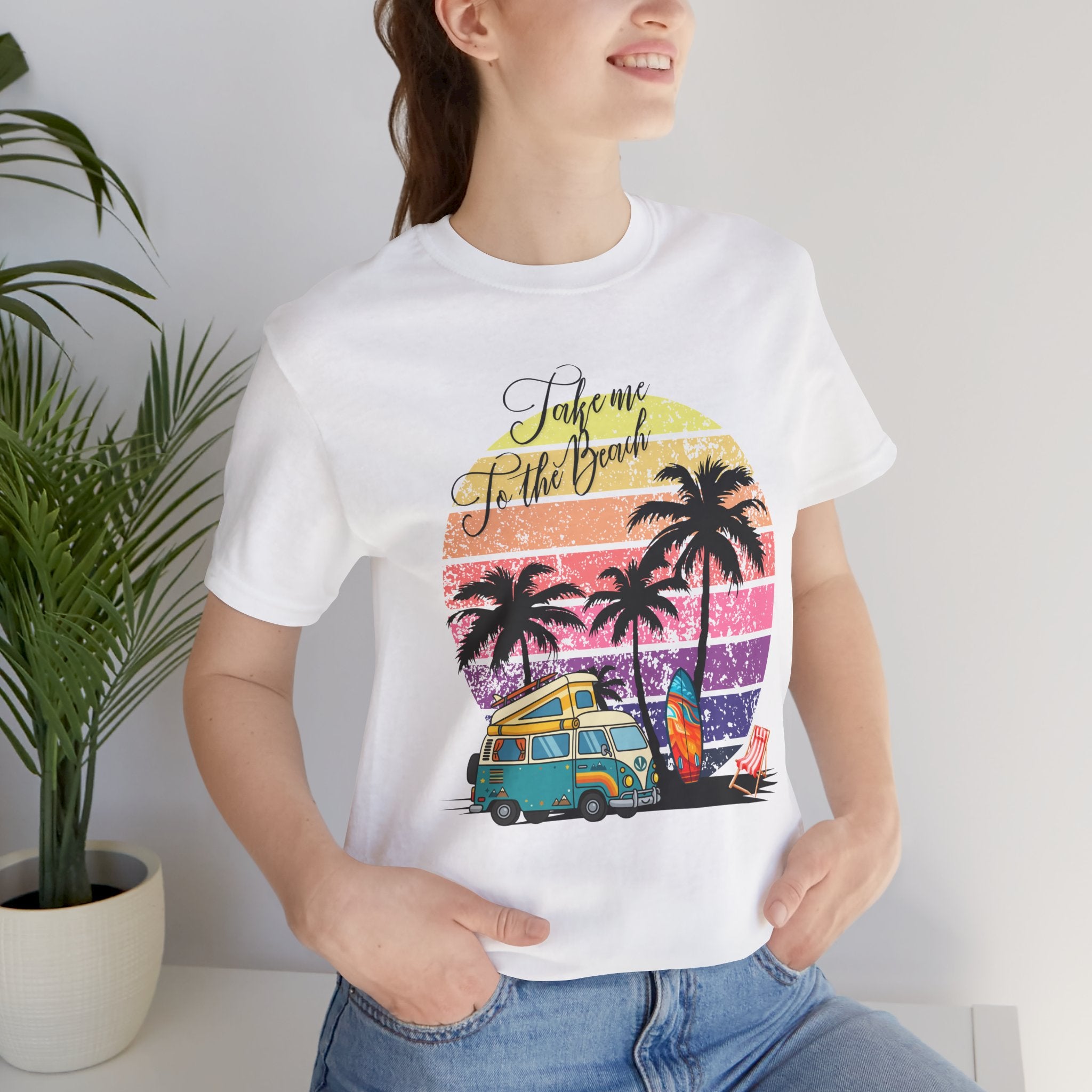 Take Me to the Beach T-Shirt — Casual Beach Vibes Tee