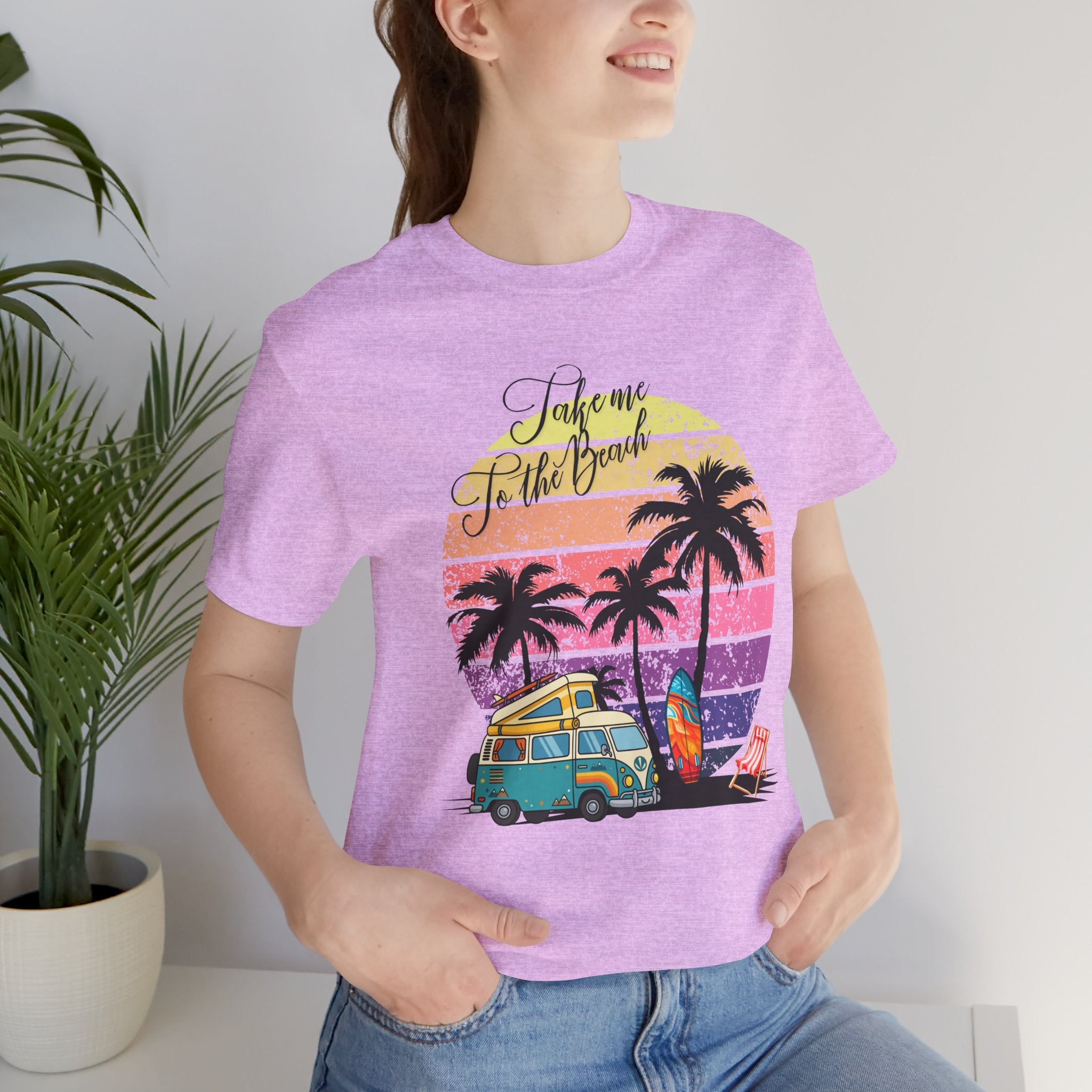 Take Me to the Beach T-Shirt — Casual Beach Vibes Tee