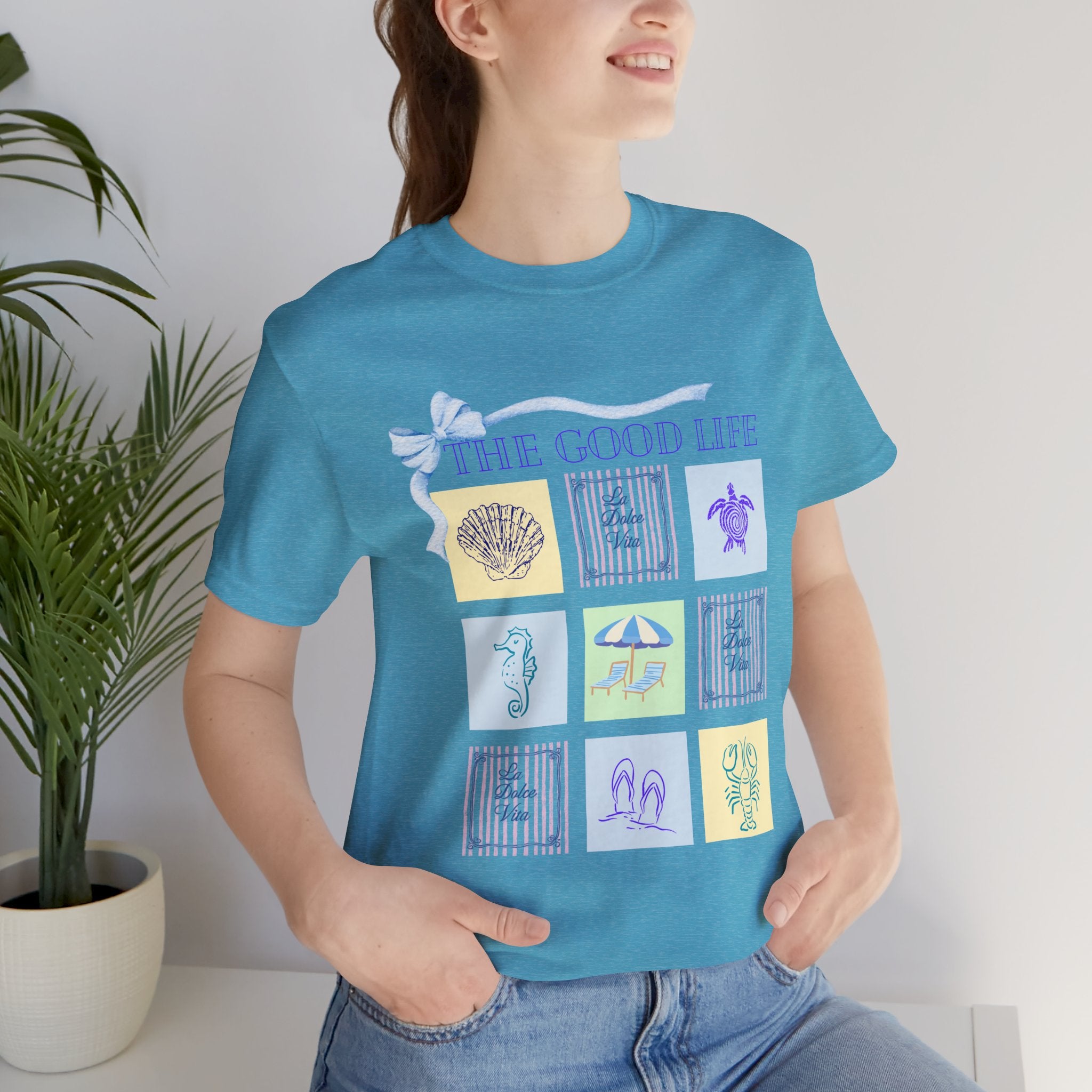 The Good Life Tee — Casual Unisex Short Sleeve T-Shirt