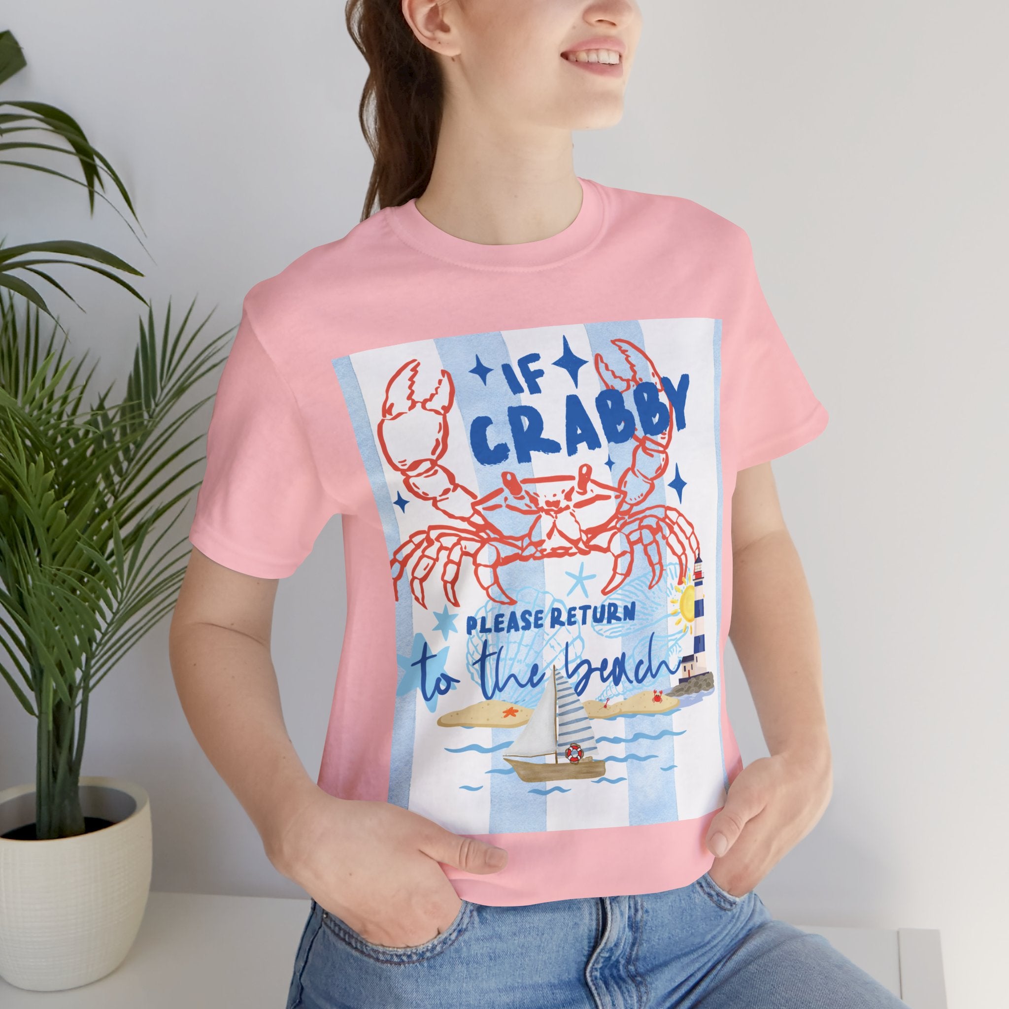 If Crabby Please Return to the Beach T-Shirt