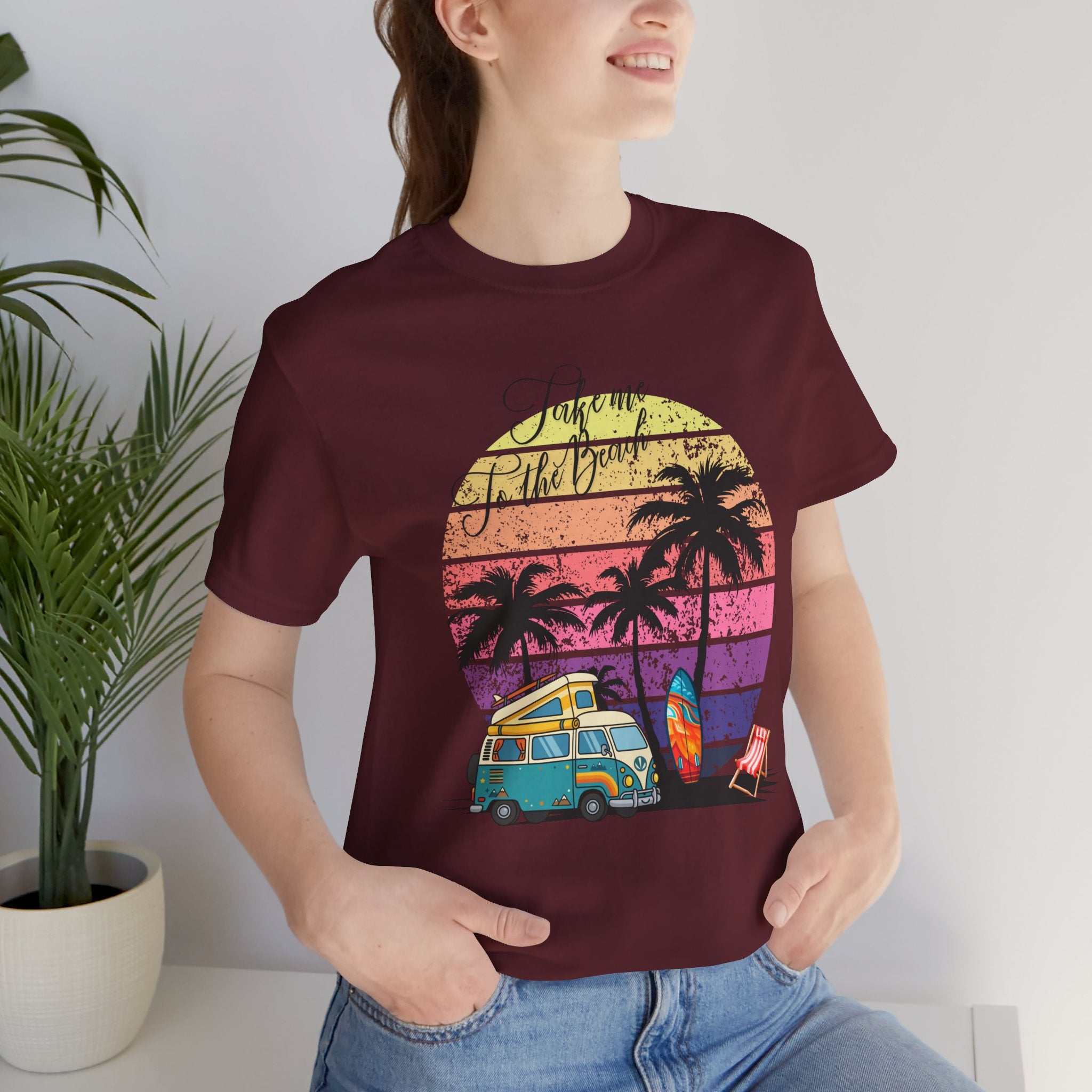 Take Me to the Beach T-Shirt — Casual Beach Vibes Tee