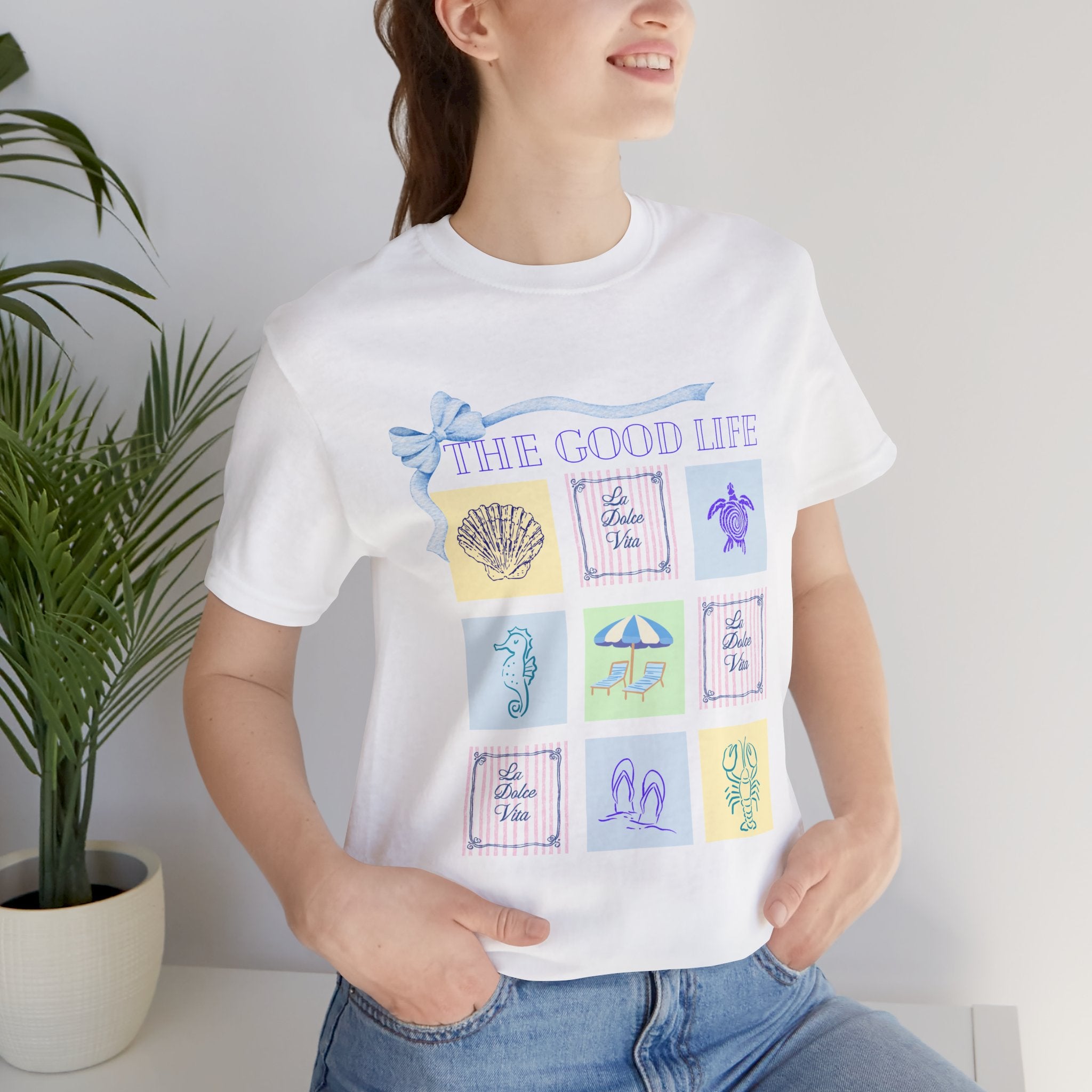 The Good Life Tee — Casual Unisex Short Sleeve T-Shirt
