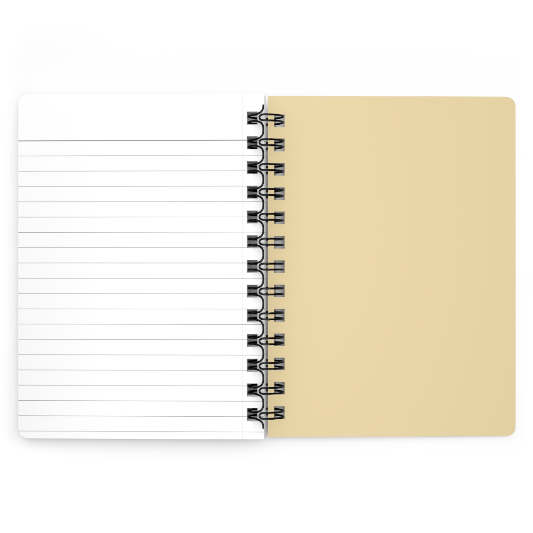 Spiral Journal — Pastel Blue Bow Plaid Notebook ("Journal")
