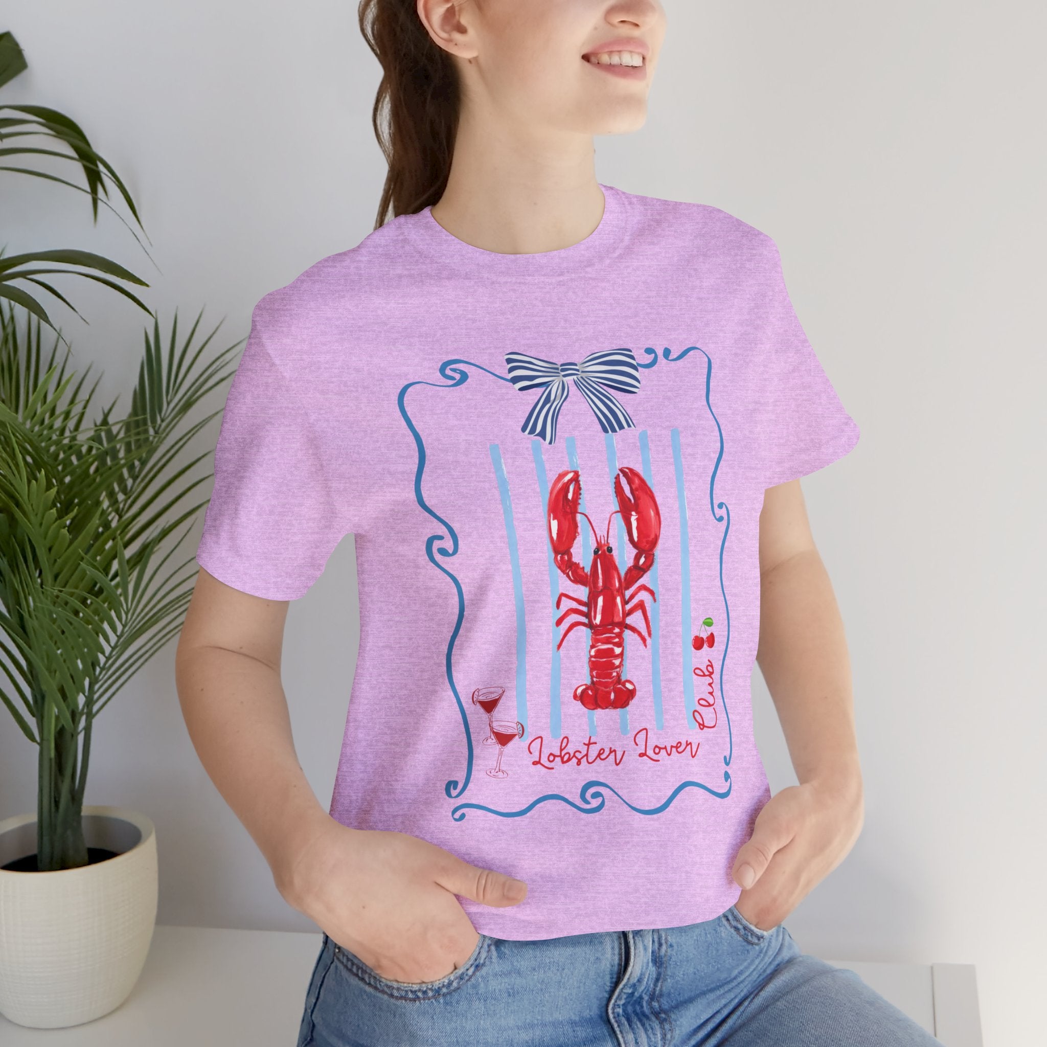 Lobster Club Tee — Casual Short-Sleeve Shirt for Seafood Lovers