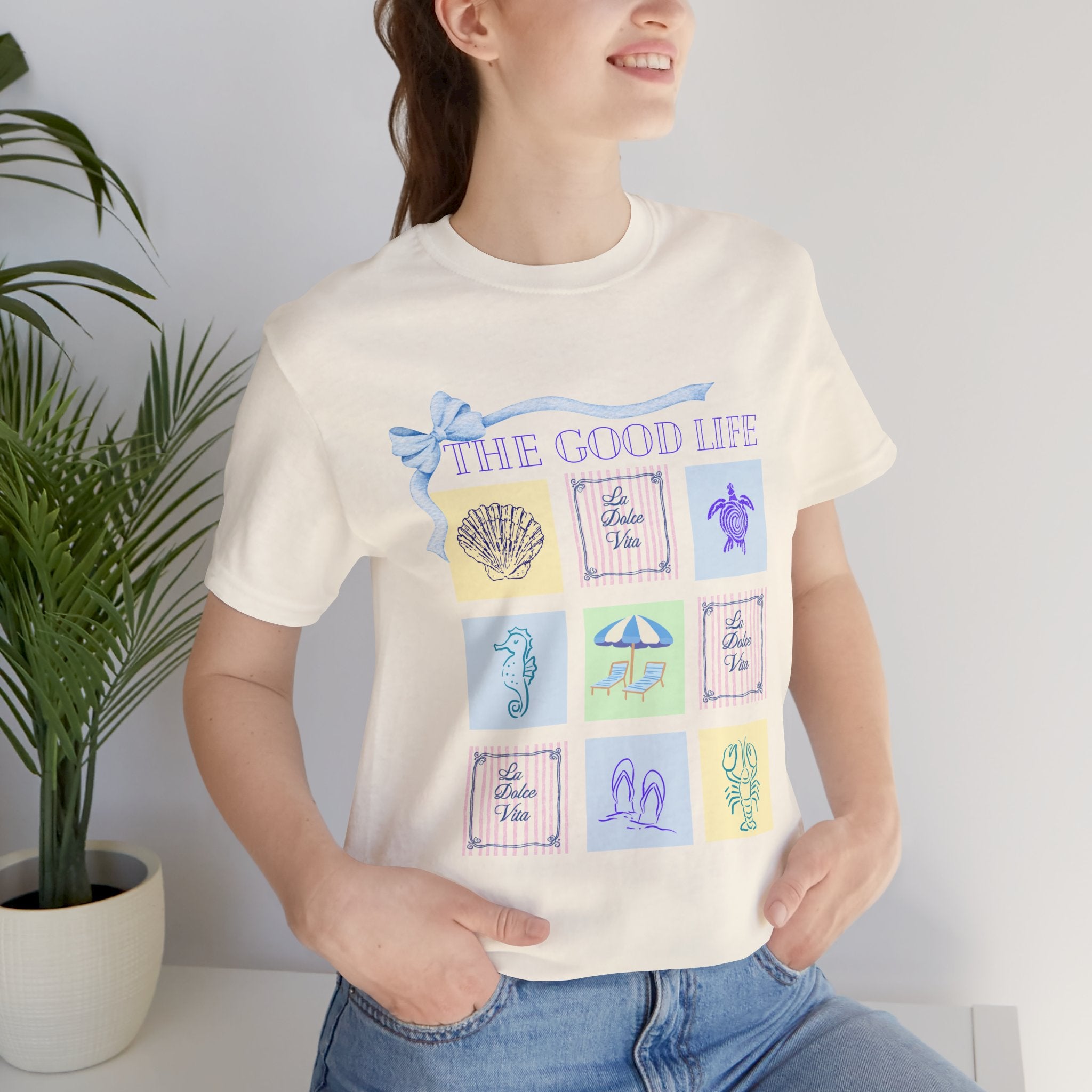 The Good Life Tee — Casual Unisex Short Sleeve T-Shirt